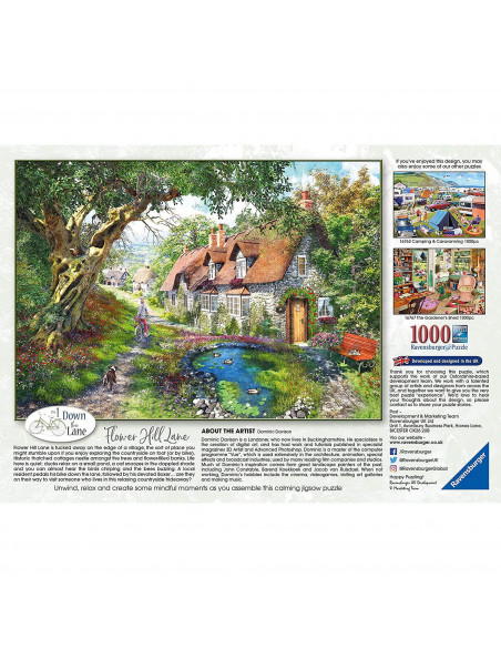PUZZLE CASUTA PE DEAL, 1000 PIESE,RVSPA16777