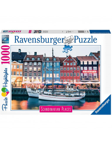 PUZZLE COPENHAGA DANEMARCA, 1000 PIESE,RVSPA16739