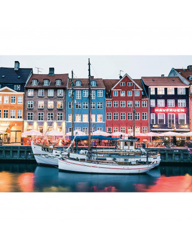 PUZZLE COPENHAGA DANEMARCA, 1000 PIESE,RVSPA16739