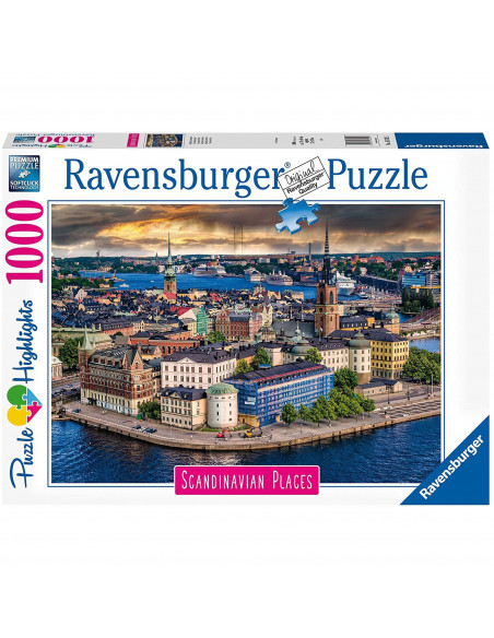 PUZZLE STOCKHOLM SUEDIA, 1000 PIESE,RVSPA16742