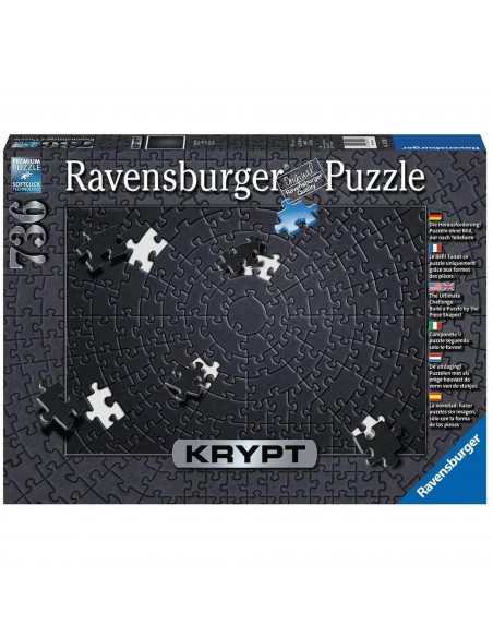 PUZZLE KRYPT NEGRU, 736 PIESE,RVSPA15260