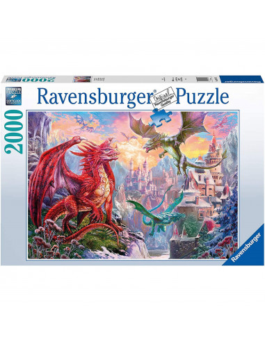 PUZZLE TINUTUL DRAGONILOR, 2000 PIESE,RVSPA16717