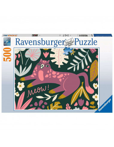 PUZZLE PISICUTA TRENDY, 500 PIESE,RVSPA16587