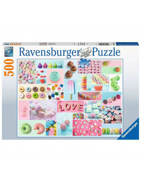 PUZZLE COLAJ DULCIURI, 500 PIESE,RVSPA16592