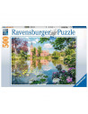 PUZZLE CASTELUL MUSKAU, 500 PIESE,RVSPA16593