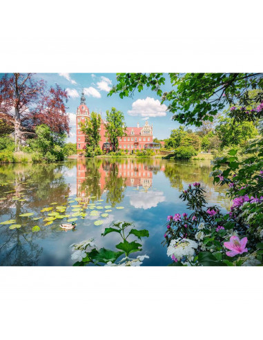 PUZZLE CASTELUL MUSKAU, 500 PIESE,RVSPA16593