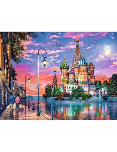 PUZZLE MOSCOVA, 1500 PIESE,RVSPA16597