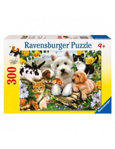 PUZZLE ANIMALE PRIETENOASE, 300 PIESE,RVSPC13160
