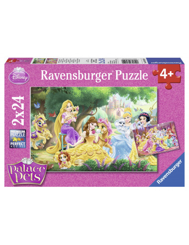 PUZZLE PALACE PETS 2x24 PIESE,RVSPC08952