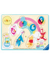 Puzzle Din Lemn Winnie, 9 Piese,RVSPC03685