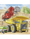 PUZZLE MASINARII, 3X49 PIESE,RVSPC08012