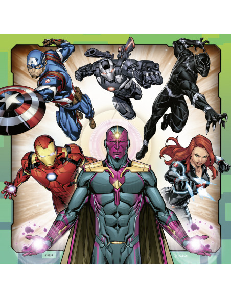 PUZZLE MARVEL AVENGERS 3X49 PIESE,RVSPC08040