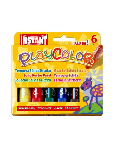 Tempera Solida Instant Play Color 6 culori,DP10711