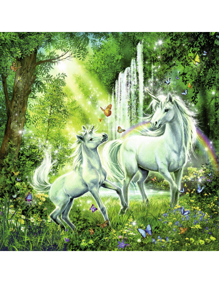 PUZZLE UNICORNI, 3x49 PIESE,RVSPC09291