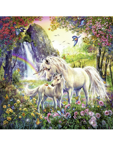 PUZZLE UNICORNI, 3x49 PIESE,RVSPC09291