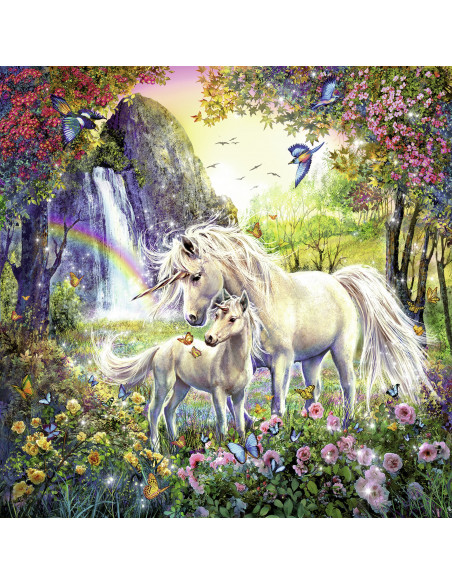 PUZZLE UNICORNI, 3x49 PIESE,RVSPC09291