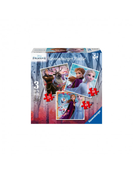 PUZZLE FROZEN II, 25/36/49 PIESE,RVSPC03033