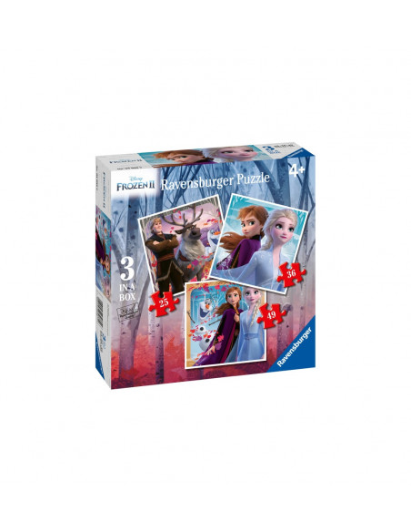 PUZZLE FROZEN II, 25/36/49 PIESE,RVSPC03033