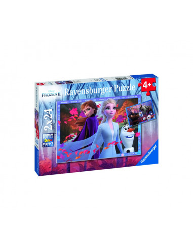 PUZZLE FROZEN II, 2x24 PIESE,RVSPC05010