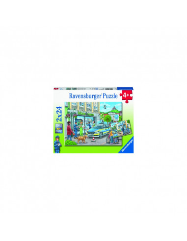 PUZZLE ANCHETA POLITIE, 2x24 PIESE,RVSPC05031