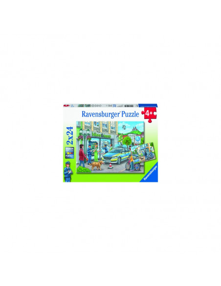 PUZZLE ANCHETA POLITIE, 2x24 PIESE,RVSPC05031