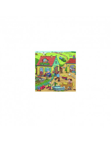 PUZZLE MUNCA LA FERMA, 3x49 PIESE,RVSPC05078