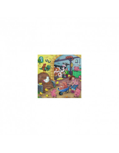 PUZZLE MUNCA LA FERMA, 3x49 PIESE,RVSPC05078