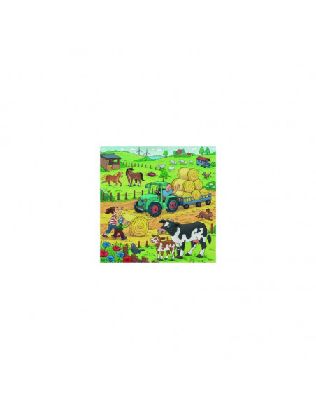 PUZZLE MUNCA LA FERMA, 3x49 PIESE,RVSPC05078
