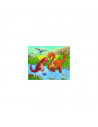 PUZZLE DINOZAURI LA RAU, 2x24 PIESE,RVSPC05030