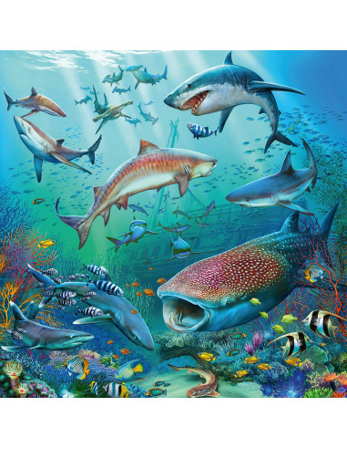 PUZZLE LUMEA SUBACVATICA, 3x49 PIESE,RVSPC05149
