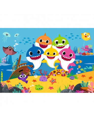 PUZZLE BABY SHARK, 2x24 PIESE,RVSPC05124
