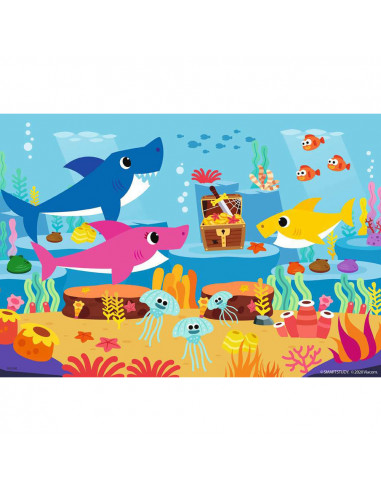 PUZZLE BABY SHARK, 2x24 PIESE,RVSPC05124
