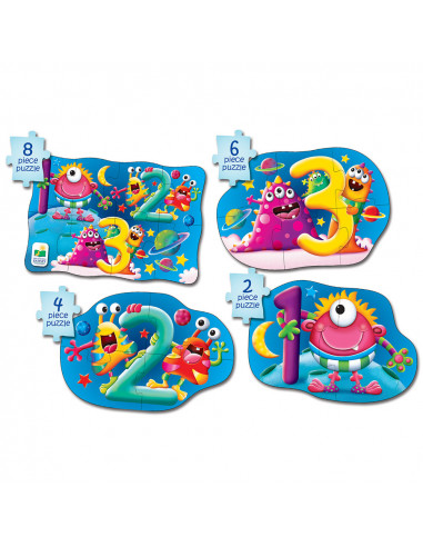 SET PRIMELE MELE 4 PUZZLE-URI 123,TLJ630143