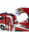 BRUDER - CAMION DE POMPIERI SCANIA R-SERIES CU SCARA, POMPA DE