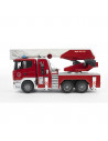 BRUDER - CAMION DE POMPIERI SCANIA R-SERIES CU SCARA, POMPA DE
