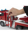 BRUDER - CAMION DE POMPIERI SCANIA R-SERIES CU SCARA, POMPA DE