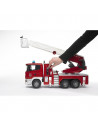 BRUDER - CAMION DE POMPIERI SCANIA R-SERIES CU SCARA, POMPA DE