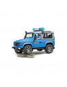 BRUDER - MASINA DE POLITIE LAND ROVER DEFENDER CU POLITIST SI