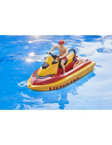 BRUDER - STATIE DE SALVAMARI CU AMBARCATIUNI SI PERSONAL,BR62780