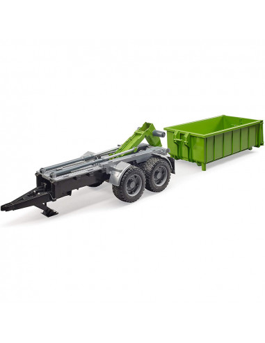 BRUDER - REMORCA CU CONTAINER PENTRU TRACTOARE,BR02035