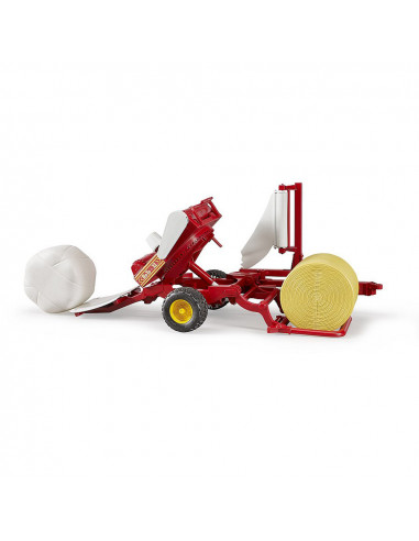 BRUDER - UTILAJ INFASURARE BALOTI ROTUNZI,BR02122