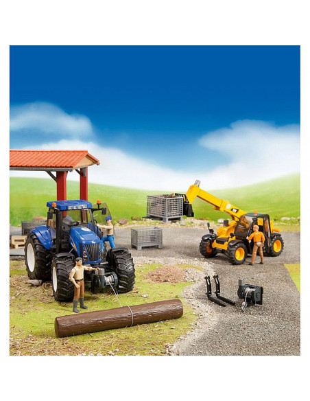 BRUDER - INCARCATOR TELESCOPIC CAT,BR02141