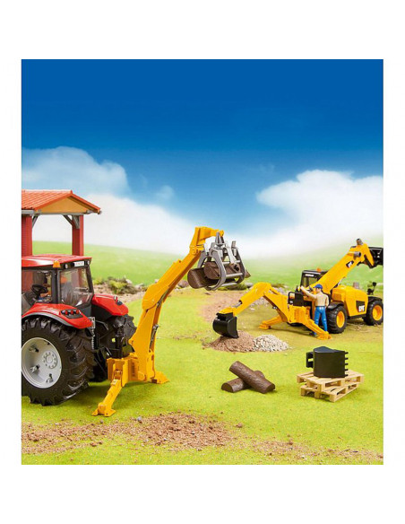 BRUDER - INCARCATOR TELESCOPIC CAT,BR02141