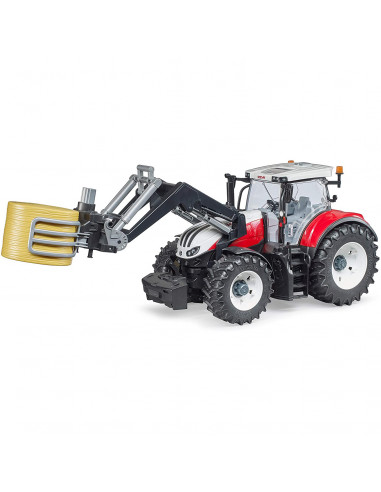BRUDER - ACCESORII - GRAIFER SI UN BALOT ROTUND,BR02332