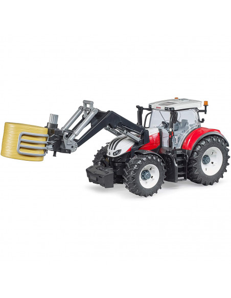 BRUDER - ACCESORII - GRAIFER SI UN BALOT ROTUND,BR02332