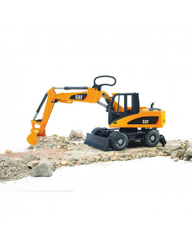 BRUDER - EXCAVATOR PE ROTI CAT,BR02445