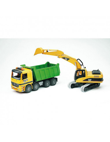BRUDER - EXCAVATOR CAT,BR02483