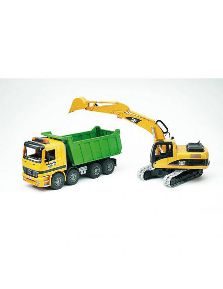 BRUDER - EXCAVATOR CAT,BR02483