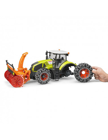 BRUDER - TRACTOR CLAAS AXION 950 CU LANTURI SI FREZA DE
