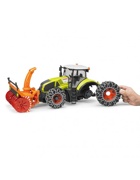 BRUDER - TRACTOR CLAAS AXION 950 CU LANTURI SI FREZA DE